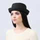 Капелюх порк-пай чоловічий LuckyLOOK ЛУКІАН One Size Чорний (003-689) - зображення 5