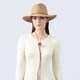 Капелюх федора чоловічий LuckyLOOK АМОРЕТ One Size Бежевий (087-728) - зображення 4