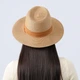 Капелюх федора чоловічий LuckyLOOK КОРНЕЛІЙ One Size Бежевий (003-627) - изображение 6