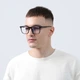 Окуляри для комп'ютера LuckyLOOK Blue Blocker Чорний (005-096) (2000000005096) - зображення 4