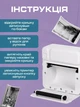 Міні принтер для друку наклейок фотографій маленький термопринтер VMHouse mini printer для смартфона з блютуз + Подарунок фломастери для дітей білий з салатовим (0131-0002) - зображення 7