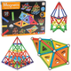 Klocki magnetyczne Trifox 158 elementów A-1030 78968 (5901353678968) - obraz 2