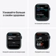 Смарт-годинник Apple Watch Series 7 GPS, 45mm, Midnight, Midnight Sport Band (Grade C) - Б/В - зображення 3