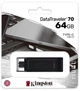 Флеш-накопитель Kingston DataTraveler 70 64GB USB Type-C чорний - зображення 7