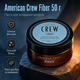 Паста American Crew Fiber 50 г для укладки волос с высокой фиксацией, низким блеском, ланолином и пчелиным воском, стайлинг для коротких причесок ежедневно - изображение 1