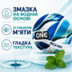 Презерватив ONE FlavorWaves Fresh Mint латексний гладкий ароматизований зі смаком мʼяти блакитний зі змазкою 1 шт - зображення 4