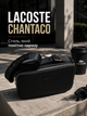 Сумка Lacoste Chantaco черная через плечо мужской кросс-боди из экокожи - изображение 2