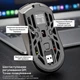 Беспроводная Игровая (2.4G, Bluetooth) SMAILWOLF RS8 Серая Мышь с подсветкой и аккумулятором - изображение 5