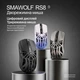 Беспроводная Игровая (2.4G, Bluetooth) SMAILWOLF RS8 Серая Мышь с подсветкой и аккумулятором - изображение 8