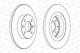 Гальмівний диск FERODO DDF1502 Dacia Logan; Renault Twingo, Sandero, Logan 6001547683, 7701208252, 8200123117 - изображение 2