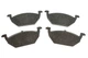 Комплект гальмівних колодок ATE 13046071112 Seat Ibiza, Toledo, Cordoba, Leon; Audi A3, A1; Skoda Roomster, Octavia, Fabia, Rapid, Kamiq; Volkswagen Golf, Jetta, Bora, Polo 1S0698151, 1S0698151C, 2Q0698151A - изображение 1