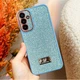 Чехол (накладка) Samsung A355 Galaxy A35 / A356 Galaxy A35 5G, Sand Crystal Swarovski, Бирюзовый - 695655 - изображение 8
