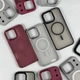 Чехол (накладка) Apple iPhone 16 Pro Max, Color Matte, MagSafe, Burgundy, Бордовый - 712763 - изображение 6