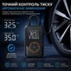 Портативный компрессор Yaoen 221 USB+DC 150PSI 3000mAh (YPSBU3015B 5361) Черный - изображение 4