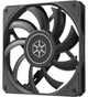 Wentylator SilverStone Air Slimmer 120 Czarny (SST-AS120B) - obraz 1