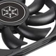 Wentylator SilverStone Air Slimmer 120 Czarny (SST-AS120B) - obraz 4