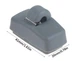 Держатель солнцезащитного козырька Audi, Seat, Skoda, Volkswagen 3B0857561B, 3B0857561BY20, цвет темно-серый (DK3B085) - изображение 2