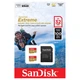 Карта пам'яті Sandisk microSDHC (UHS-1 U3) Extreme Action A1 32Gb Class 10 V30 (R100Mb/s, W60Mb/s) (adapter SD) TP (SDSQXAF-032G-GN6AT) - зображення 2