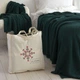 Плед La Modno WoolCotton Balance Emerald 150x200 (200426) - изображение 4
