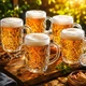Набір келихів пивних High Quality Glass 500 мл 6 шт - зображення 3