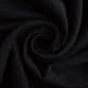 Ткань муслин IDEIA 125 г/м2 150 см натуральная хлопковая ткань для одежды и домашнего текстиля черная м.п. - изображение 1