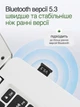 Bluetooth адаптер USB Bluetooth 5.3 для ПК та ноутбука, USB Bluetooth Dongle для навушників, клавіатури, миші, геймпада - зображення 4