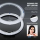 Профессиональная кольцевая LED лампа RL-21 (54 см) 65W / Профессиональный свет с 3 креплениями для телефона, пультом и сумкой (COPY) - изображение 2