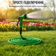 Шланг для полива растяжной Хhose в растянутом состоянии 15 м Зеленый - изображение 3