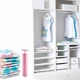 Вакуумний пакет для одягу з насосом VACUUM STORAGE BAGS 9 предметів (R26107) - зображення 5