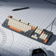 Клавіатура HOCO GM61 Murphy 3-color wired keyboard (Ukrainian version) Star Gray - зображення 7