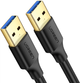 Кабель UGREEN USB-A 3.0 Male to Male Cable 1m (Black) (UGR-10370) - изображение 1