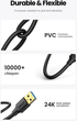 Кабель UGREEN USB-A 3.0 Male to Male Cable 1m (Black) (UGR-10370) - изображение 6