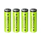 Акумуляторна літієва батарея AA REMAX New Energy 3071mWh Type-C 4 шт - зображення 1