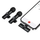 Бездротова мікрофонна система BOROFONE BFK16A Winner dual-mic (Lightning) Black - изображение 3