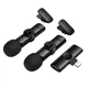 Бездротова мікрофонна система BOROFONE BFK16A Winner dual-mic (Lightning) Black - изображение 7