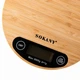 Весы кухонные Sokany цифровые с функцией тары и индикацией перегрузки компактные 5 кг (PD2010) - изображение 2