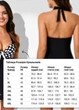 Купальник-сукня Злитний FS COCOSHIP Tummy Control Swimsuit 5XL Чорно-білий (9635) - зображення 5