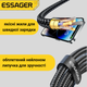 Кабель Essager Type-C to Type-C 100W 2м с дисплеем быстрая зарядка PD кабель тайп си - изображение 2