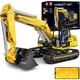 Конструктор Mould King Экскаватор на радиоуправлении 2169 деталей Technic 13112S желтый - изображение 1