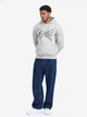 Худі флісовий чоловічий TapOut LIFESTYLE BASIC HOODIE 940006-1527 S Marl Grey/Black (4255581589598) - изображение 5