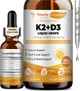 Вітаміни D3 + K2 Totaria Health D3 + K2 liquid drops 60 ml 30 serv - зображення 1