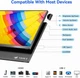 Портативный монитор 16" Veout 1920×1200 IPS - USB-C, Mini HDMI, HDR, 100% sRGB, второй экран - изображение 7