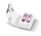 Набір масажерів для очей та обличчя GESKE Cool & Warm Duo Eye Massager 7 в 1 кріосфери з боросилікатного скла для охолодження та нагрівання шкіри зменшення набряків і темних кіл Рожевий - изображение 8