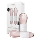 Набір масажерів для очей та обличчя GESKE Cool & Warm Duo Eye Massager 7 в 1 кріосфери з боросилікатного скла для охолодження та нагрівання шкіри зменшення набряків і темних кіл Персиковий - изображение 1
