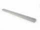 Решітка Euro Orvel в пластиковий цоколь врізна H = 45 сіра для вентиляції - зображення 1
