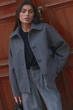 Укорочене пальто 2308,6462 Seventeen Сірий XXL/3XL (2308.6462) - зображення 3