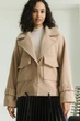 Укорочене пальто 2141,5615 Seventeen Бежевий XXL/3XL (2141.5615) - зображення 1