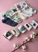 Подарочный набор детских носков, 10 пар с героями Stitch и Hello Kitty в коробке, носки для девочки 30-35 (6-10 лет) - изображение 9