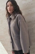 Укорочене пальто 2308,6464 Seventeen Коричневий S/M (2308.6464) - зображення 3