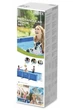 Каркасный прямоугольный бассейн Intex 28274 450x220x84 см, 7127 л, в комплекте с фильтр-насосом для двора дачи приусадебного участка и летнего семейного отдыха - изображение 9
